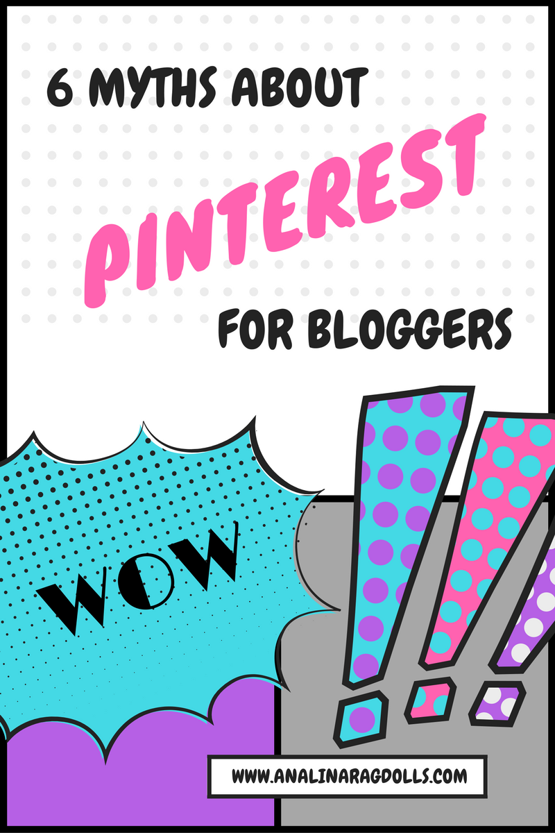 6 myths about pinterest for bloggers.